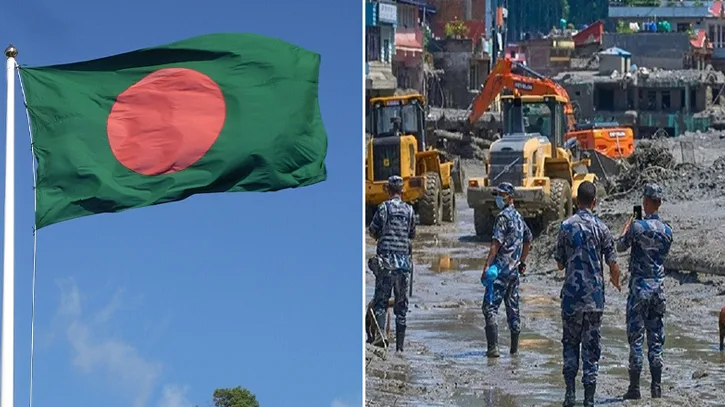 নেপালের পাশে বাংলাদেশ, ১ মিলিয়ন ডলার সহায়তার ঘোষণা