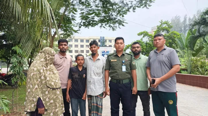 আনসার সদস্যের সাহসী ভূমিকায় অপহরণকারীদের কবল থেকে উদ্ধার মাদরাসাছাত্র