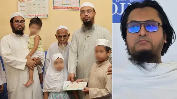 সৌদিতে নিহত আলেমের পরিবারের পাশে শায়খ আহমাদুল্লাহ, দিলেন ১০ লাখ টাকা