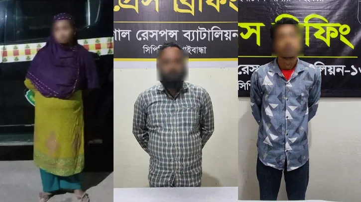 রংপুর-ঠাকুরগাঁওয়ে মাদকসহ গ্রেপ্তার ৩