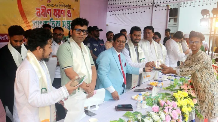 গোবিপ্রবিতে ছাত্র অধিকার পরিষদের নবীনবরণ অনুষ্ঠিত