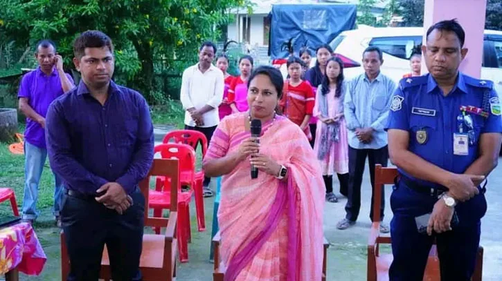 ফাতেমা রাণীর তীর্থোৎসবের প্রস্তুতি পরিদর্শনে শেরপুরের ডিসি