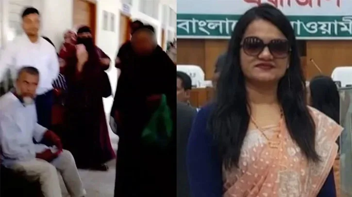 বিচারকের সামনে বাদীকে মারধর, আ.লীগ নেত্রী আটক