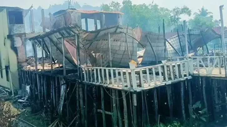 কক্সবাজারের ইনানীতে রিসোর্টে আগুন, প্রাণহানি বেড়ে ৬