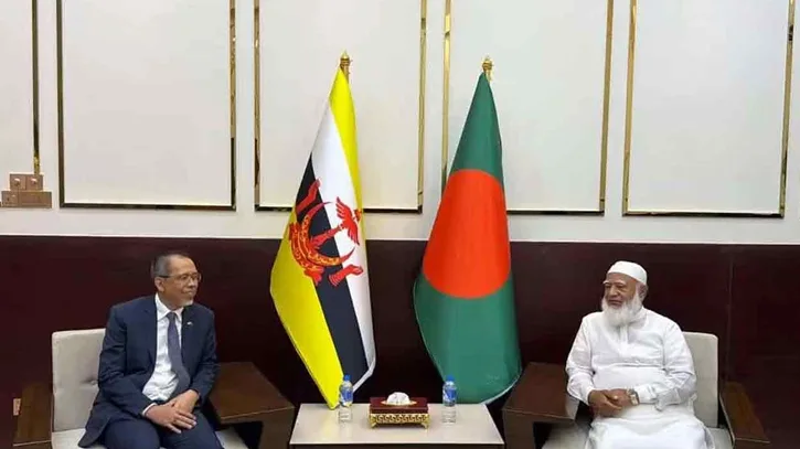 জামায়াত আমিরের সঙ্গে ব্রুনাইয়ের রাষ্ট্রদূতের সৌজন্য সাক্ষাৎ