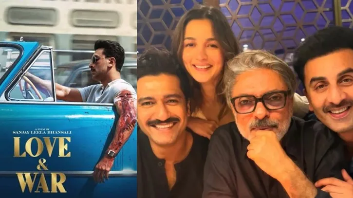 বানসালির ‘লাভ অ্যান্ড ওয়ার’-এর পোস্টারে নতুন রূপে রণবীর