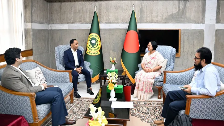 ভারপ্রাপ্ত স্পিকারের সঙ্গে রামরু’র প্রতিষ্ঠাতা চেয়ারম্যানের সৌজন্য সাক্ষাৎ