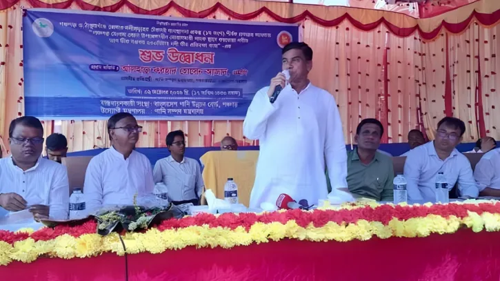 দেশকে মরুভূমির হাত থেকে রক্ষায় খাল খননের উদ্যোগ সরকারের: পানিসম্পদ প্রতিমন্ত্রী