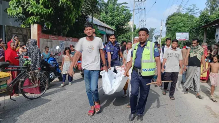 সিরাজগঞ্জের উল্লাপাড়ায় ট্রাক চাপায় স্কুল শিক্ষক নিহত