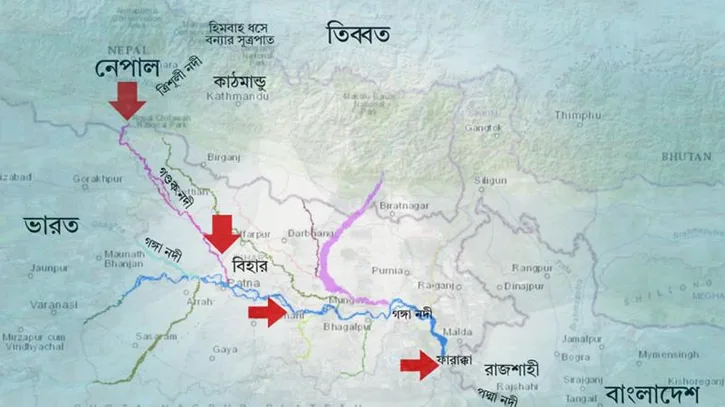 নেপালের বন্যার পানি গঙ্গায়, বাংলাদেশের জন্য শঙ্কা কতটুকু?