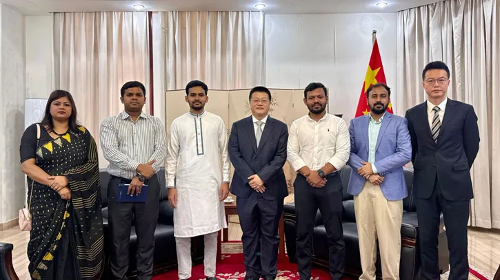 চীনা রাষ্ট্রদূতের সঙ্গে সাক্ষাতে এনসিপির প্রতিনিধি দল