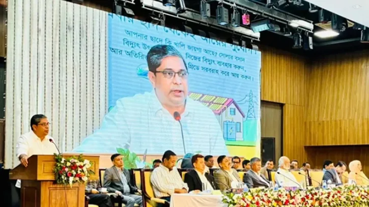 নিজ বাসভবনের সৌরবিদ্যুৎ থেকে জাতীয় গ্রিডে ১২শ ইউনিট দিয়েছেন প্রধানমন্ত্রী: মীর শাহে আলম