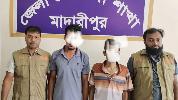 মাদারীপুরে ৬০০ পিস ইয়াবা ও ১০ গ্রাম হেরোইন উদ্ধার, গ্রেপ্তার ৩