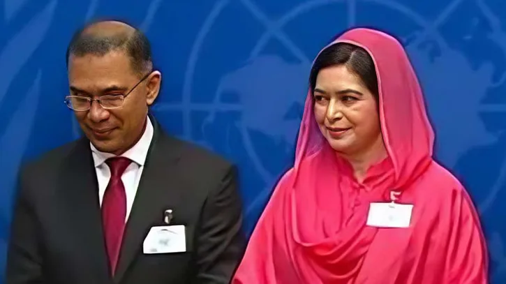 ট্রাম্প-মেলানিয়ার অভ্যর্থনা অনুষ্ঠানে তারেক-জুবাইদা