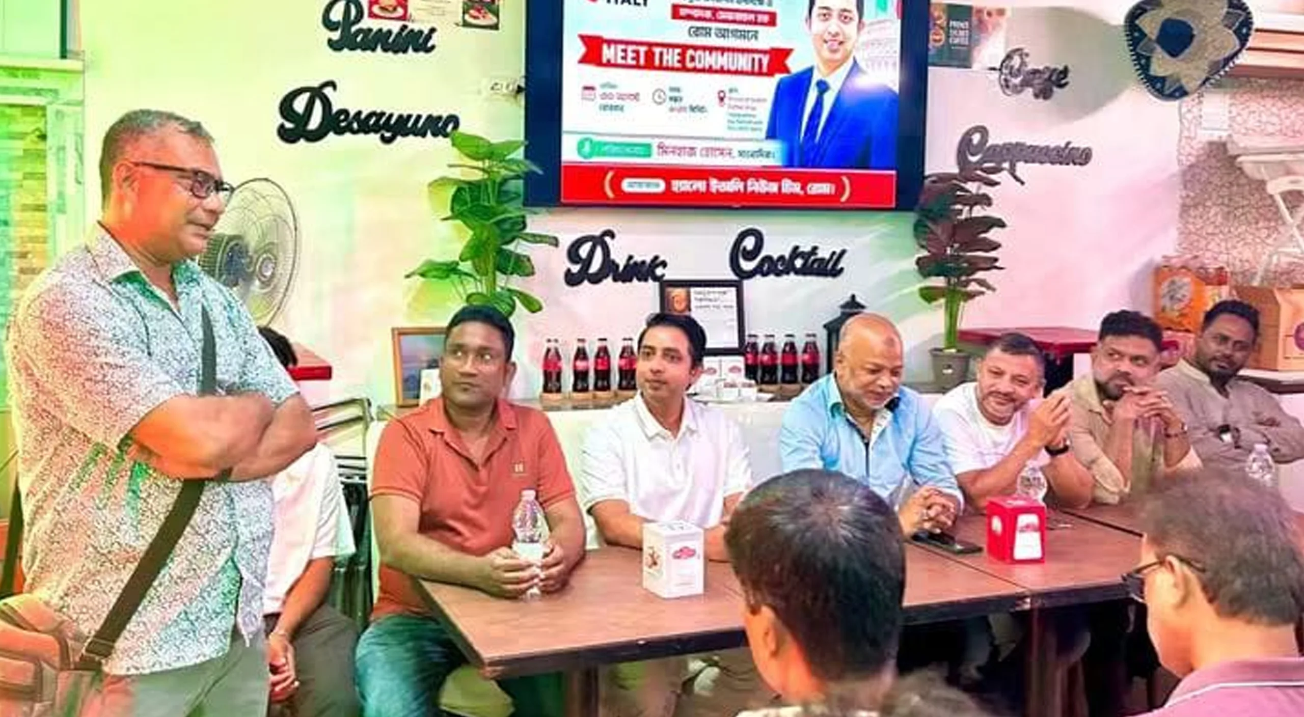 রোমে ‘হ্যালো ইতালি’র প্রথম বর্ষপূর্তি উদযাপন, প্রবাসী বাংলাদেশি ও সাংবাদিকদের সঙ্গে মতবিনিময়