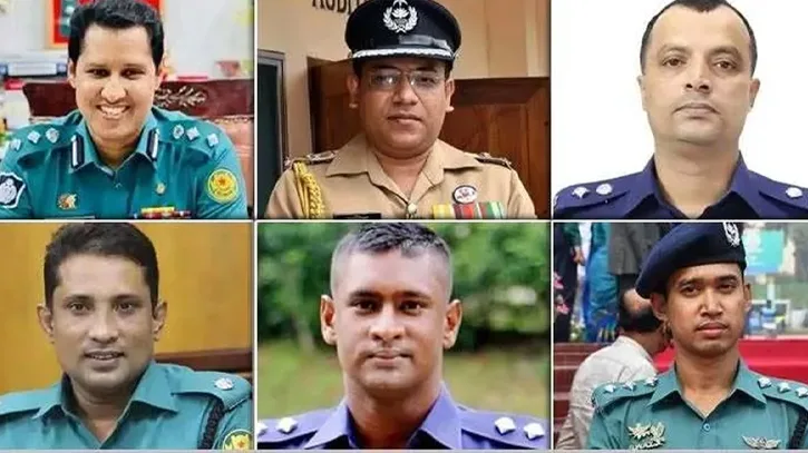 চাকরিচ্যুত বিপ্লব কুমার, রাব্বানীর ভাই রুহানীসহ ৬ পুলিশ