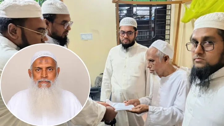 সৌদিতে নিহত নাসরুল্লাহ বদরপুরির পরিবারের পাশে দাঁড়ালেন ধর্মমন্ত্রী