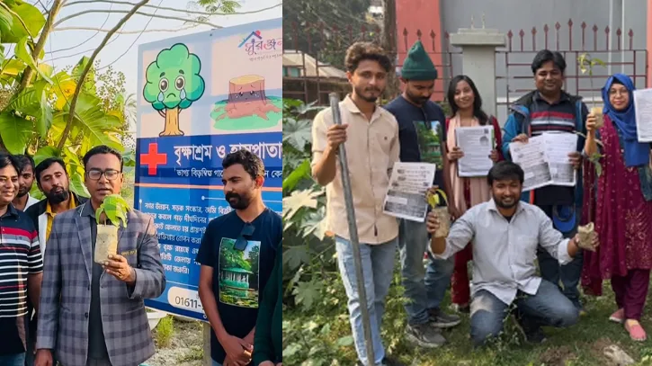 সিরাজগঞ্জে পলাশের সবুজ বিপ্লব, ২৬ বছরে গড়েছেন ৫ হাজার গাছের সংগ্রহশালা