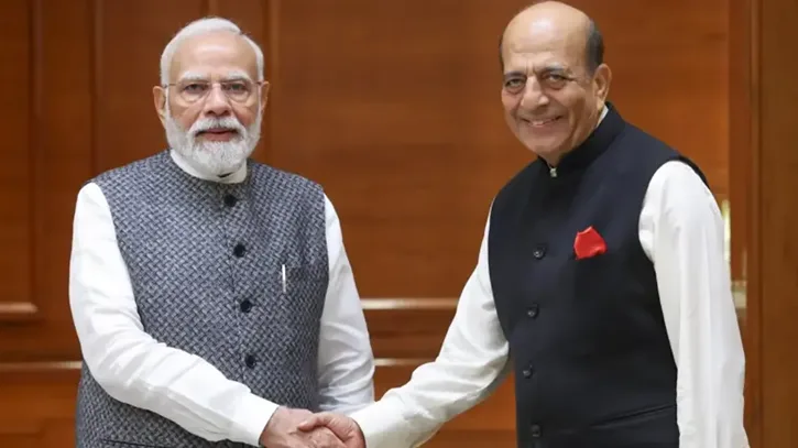 দিল্লিতে নরেন্দ্র মোদির সঙ্গে দীনেশ ত্রিবেদীর বৈঠক অনুষ্ঠিত