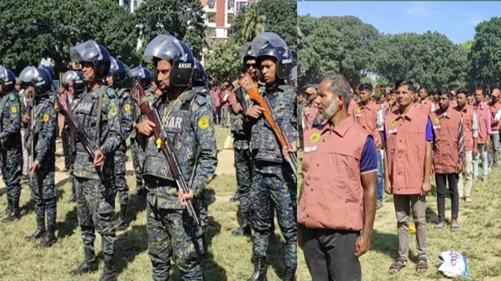 ঠাকুরগাঁওয়ে নির্বাচনী দায়িত্বে প্রস্তুত ২ হাজার ৫০০ আনসার-ভিডিপি সদস্য