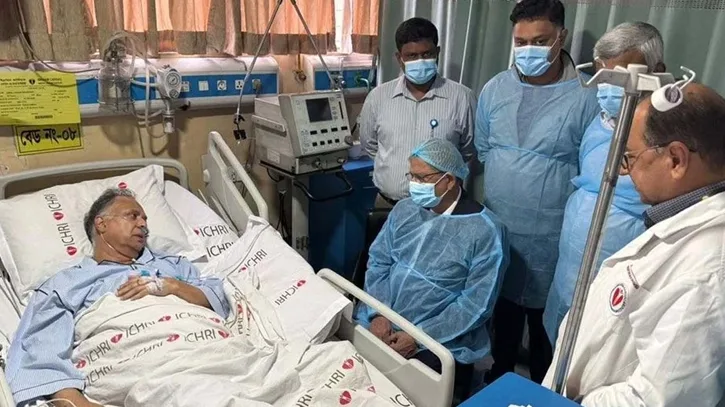 হাসপাতালে জ্বালানিমন্ত্রী টুকু, দেখতে গেলেন রাষ্ট্রপতি