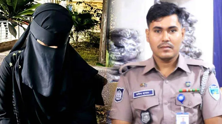 তিতাস নদীতে ঝাঁপ দিয়ে এক তরুণীকে বাঁচাল পুলিশ সদস্য