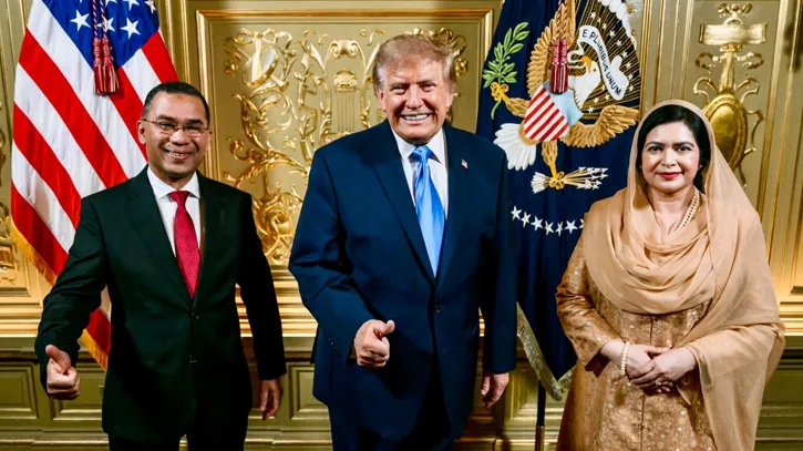 ট্রাম্পের সঙ্গে নৈশভোজের ছবি প্রকাশ করলেন প্রধানমন্ত্রী