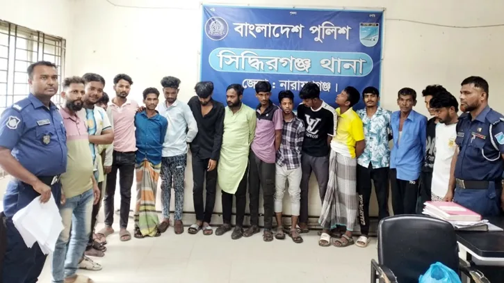 পুলিশের বিশেষ অভিযানে সজীব ভুঁইয়াসহ গ্রেপ্তার ২৬