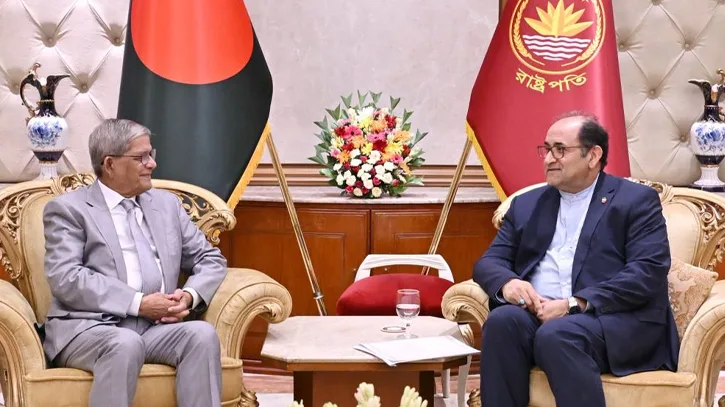 রাষ্ট্রপতির সঙ্গে সৌজন্য সাক্ষাৎ করলেন ইরানের রাষ্ট্রদূত