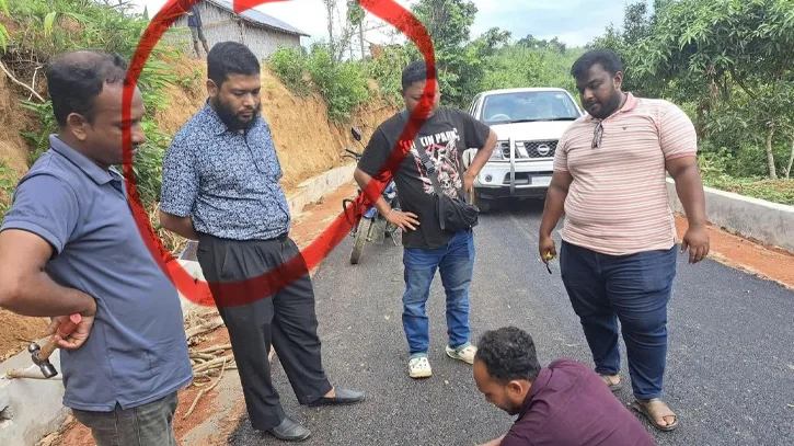 এলজিইডি হেডকোয়ার্টারে এখনও কর্মরত বঙ্গবন্ধু প্রকৌশল পরিষদের নেতা ফাহিম ফয়সাল
