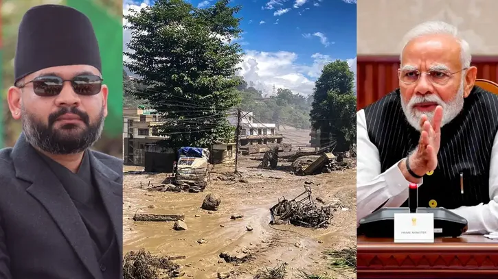 নেপালে ভয়াবহ বন্যা, বালেন্দ্র শাহর পাশে থাকার আশ্বাস মোদির