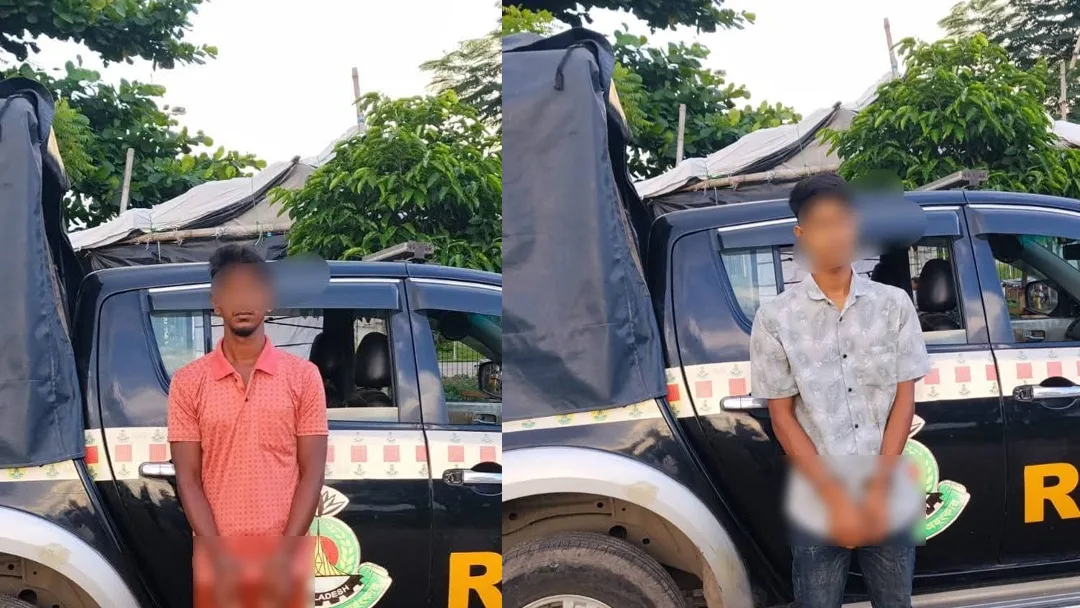 মামলা দায়েরের ৪৮ ঘণ্টার মধ্যে দুই আসামিকে ঢাকা থেকে ধরল র‍্যাব-২