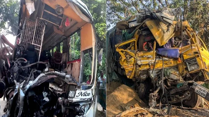 চালক-সহকারী ছিলেন ঘুমে, মহাসড়কে বাস চালাচ্ছিলেন সুপারভাইজার!