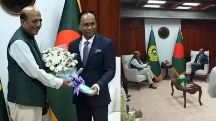 স্পিকার-ডেপুটি স্পিকারের সঙ্গে ভারতীয় হাইকমিশনারের সৌজন্য সাক্ষাৎ
