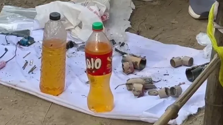 কুষ্টিয়ায় লালন আখড়াবাড়ি থেকে পেট্রোল বোমাসদৃশ বস্তু উদ্ধার