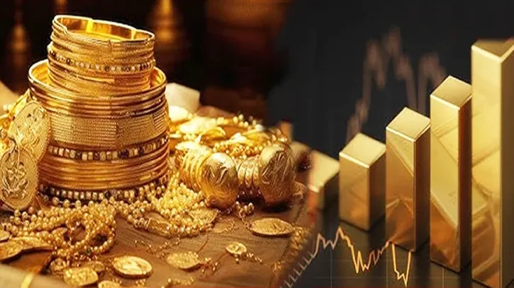 বিশ্ববাজারে ফের ঊর্ধ্বমুখী স্বর্ণের দাম