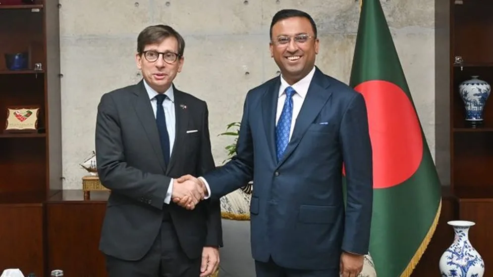 পররাষ্ট্র প্রতিমন্ত্রীর সঙ্গে সৌজন্য সাক্ষাতে ফ্রান্সের রাষ্ট্রদূত