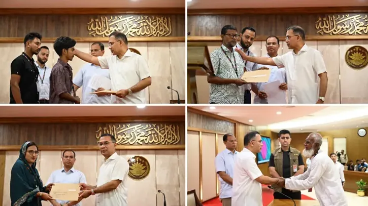চাকরি পেলেন জুলাই শহীদ-আহত ও গুম-খুনের শিকার পরিবারের ৭৪ জন