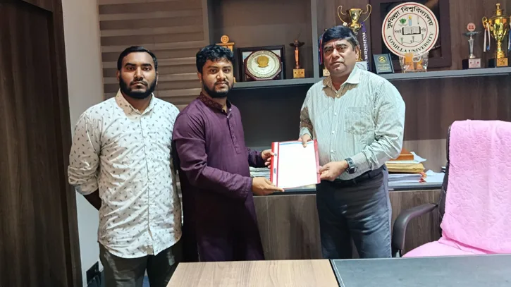 গণরুম ও গেস্টরুম সংস্কৃতি বন্ধের দাবিতে কুবি উপাচার্যের কাছে ছাত্রশিবিরের স্মারকলিপি