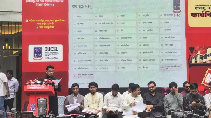 ডাকসুর এক বছরের কাজের হিসাব প্রকাশ, ছারপোকা দমনে খরচ ৩২ লাখ টাকা