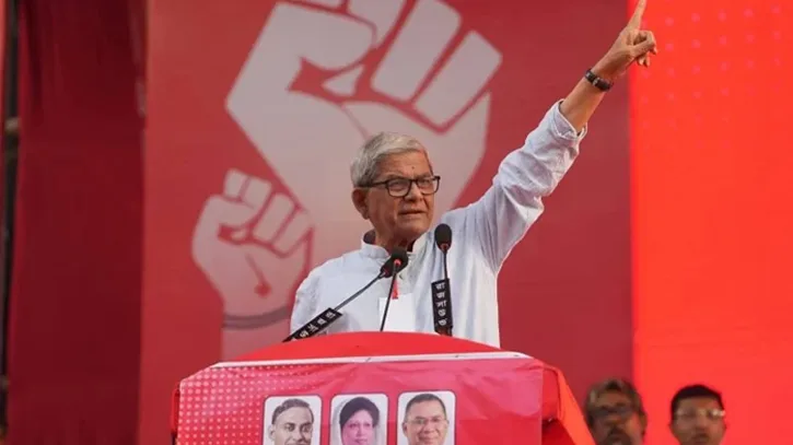 পৌর চেয়ারম্যান থেকে রাষ্ট্রপতি হওয়ার পথে মির্জা ফখরুল