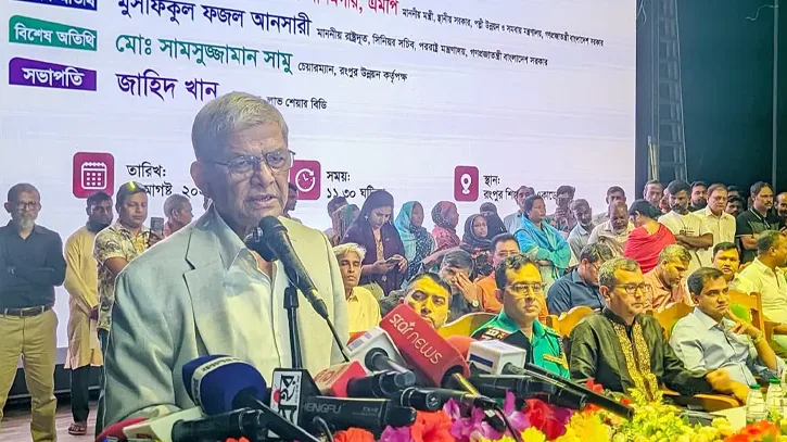 বিরোধীদল স্বৈরাচার শেখ হাসিনার ভাষায় কথা বলছে: মির্জা ফখরুল