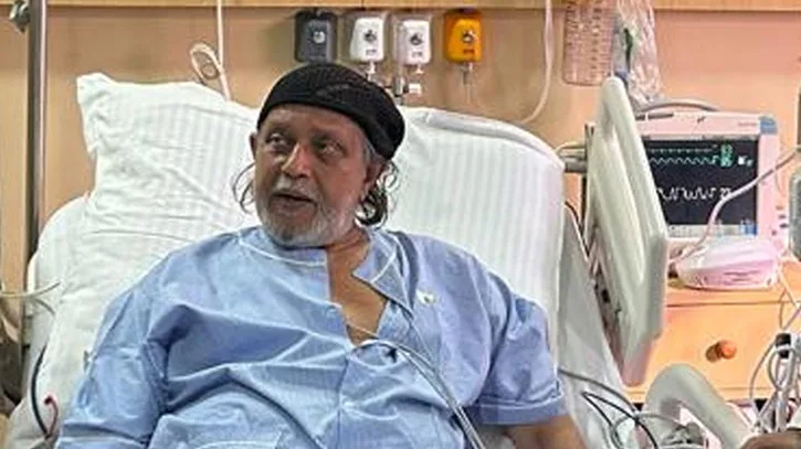 আঘাত পেয়ে হাসপাতালে ভারতের মহাগুরু খ্যাত মিঠুন চক্রবর্তী