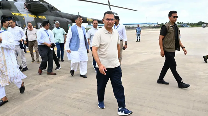 মাতারবাড়ী কয়লা বিদ্যুৎকেন্দ্র পরিদর্শন করলেন প্রধানমন্ত্রী